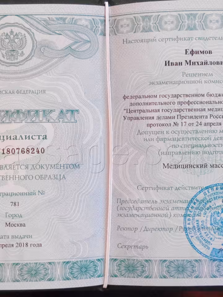 Иван МихайловиЕфимов